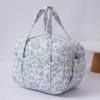 Large Capacity Cotton Lunch Bag With Aluminum Foils Lining for Picnics Office Meals and Daily Use Items