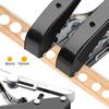 1 Set Single Hole Punch 8/10 MM Hole Edge Banding Punching Pliers Handheld Paper Hole Punch With Scale Heavy Duty Hole Puncher