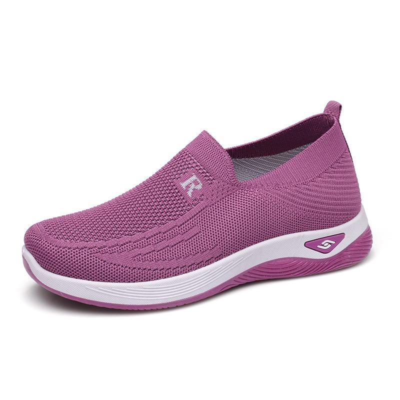 ****** ******* Cloth Shoes Women's S**t Sole One-pedal Walking Shoes Old Casual Shoes