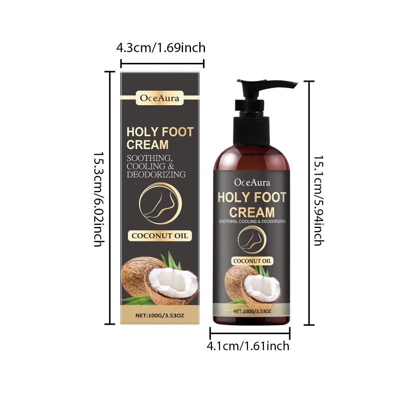 Deep Nourishing Foot Cream Soothes Dry Chapped Feet Daily Moisturizing Relief Suitable for All Skin Types