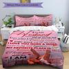 3pcs Wedding Anniversary Gift Duvet Cover Set - Machine Washable, Includes 1 Cover and 2 Pillowcases, No Core Included yy251013135