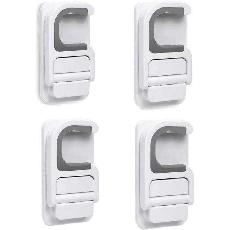 

Настенный держатель для швабры и веника, держатель для швабры с самоклеящейся основой, без сверления, супер противоскользящий, вешалка для веника и совка для организации ванной комнаты, дома,