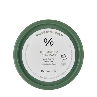 JEJU MATCHA CLAY PACK 115g, Deep Cleansing, Korean Cosmetic, KBeauty, Sample