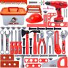 Kids' Play Tool Set: Electric Drill, Saw & Screwdriver for Repair Simulation