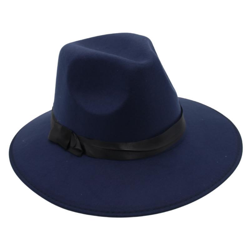 Top Hat Jazz Hat Male And Female Knight Hat Felt Hat Nostalgic Wool Hat Shanghai Beach Gambler Hat