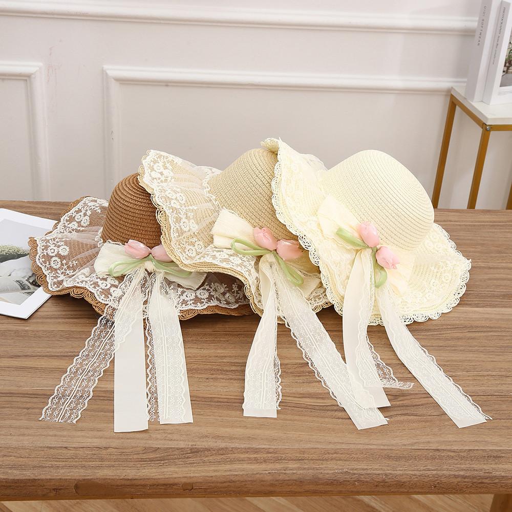 Classic Straw Sun Hat With Large Brim For Summer Outdoor Sun Protection And Fashion