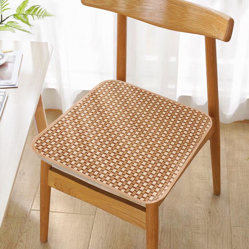 TaTanice All-Season Rattan & Ice Silk Seat Cushion