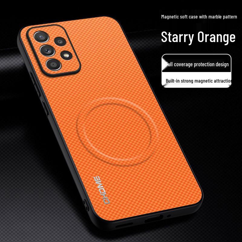 Samsung A53 Magnetic Pattern Protective Phone Case—Full Coverage, Anti-drop, Fashionable Design for Men and Women.