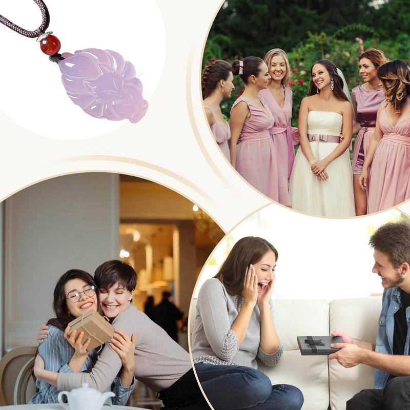 1pcs White Chalcedony Nine-tailed Fox Pendant Unisex Chinese Animal Lucky Amulet Clothing Accessories Lucky Jewelry Gift