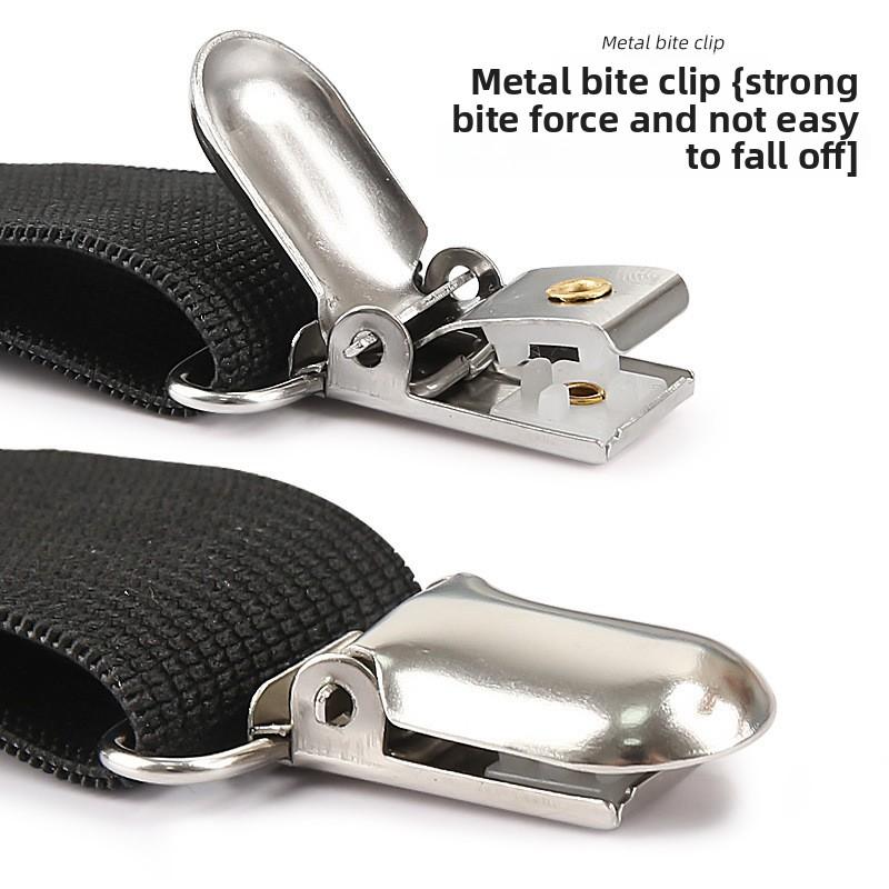 Multifunctional Elastic Clip Boots Non-slip Elastic Pants Clip Elastic Adjustable Edge Clip Boots Non-slip Belt