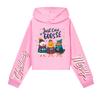 Kids Casual Fashion American Flag Printed Long Sleeve Hooded Sweatshirt