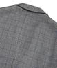 Brooks Brothers Classic Fit Linen Hopsack 2-Button Jacket (Grey) (Bbjsmf8453Wem)