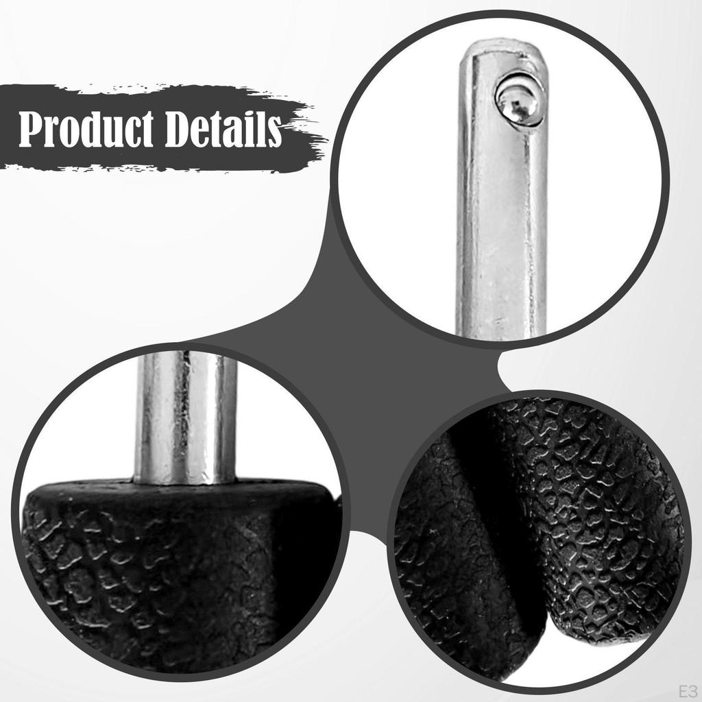 2 Pieces Pilates Reformer Stopper Directly Replace Sturdy Easily Install Practical Gym Accessories
