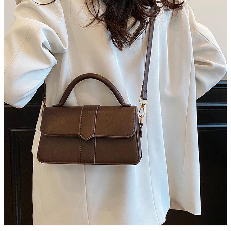 2025 Trendy Retro Small Square Handbag for Women - Summer's Hot Fashion Crossbody Shoulder Bag