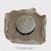 with Windproof Strap Women Striped Fisherman Hat Solid Color Sunshade Hat Bucket Hat  Camping