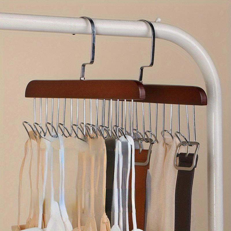 

Вешалка с подтяжками, крючок из цельного дерева, вешалка, волнообразная вешалка, многофункциональная вешалка для одежды в общежитии, место для хранения нижнего белья B