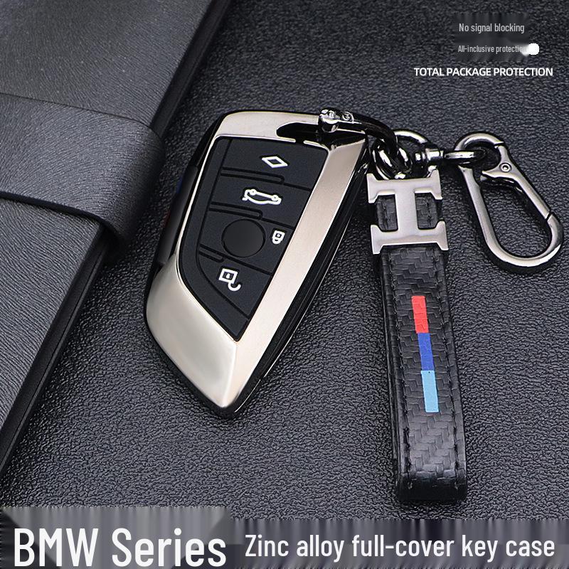 Custom Metal Key Case for 2022 Facelifted 5, 3, 7 Series, X1, X3, X5, X6