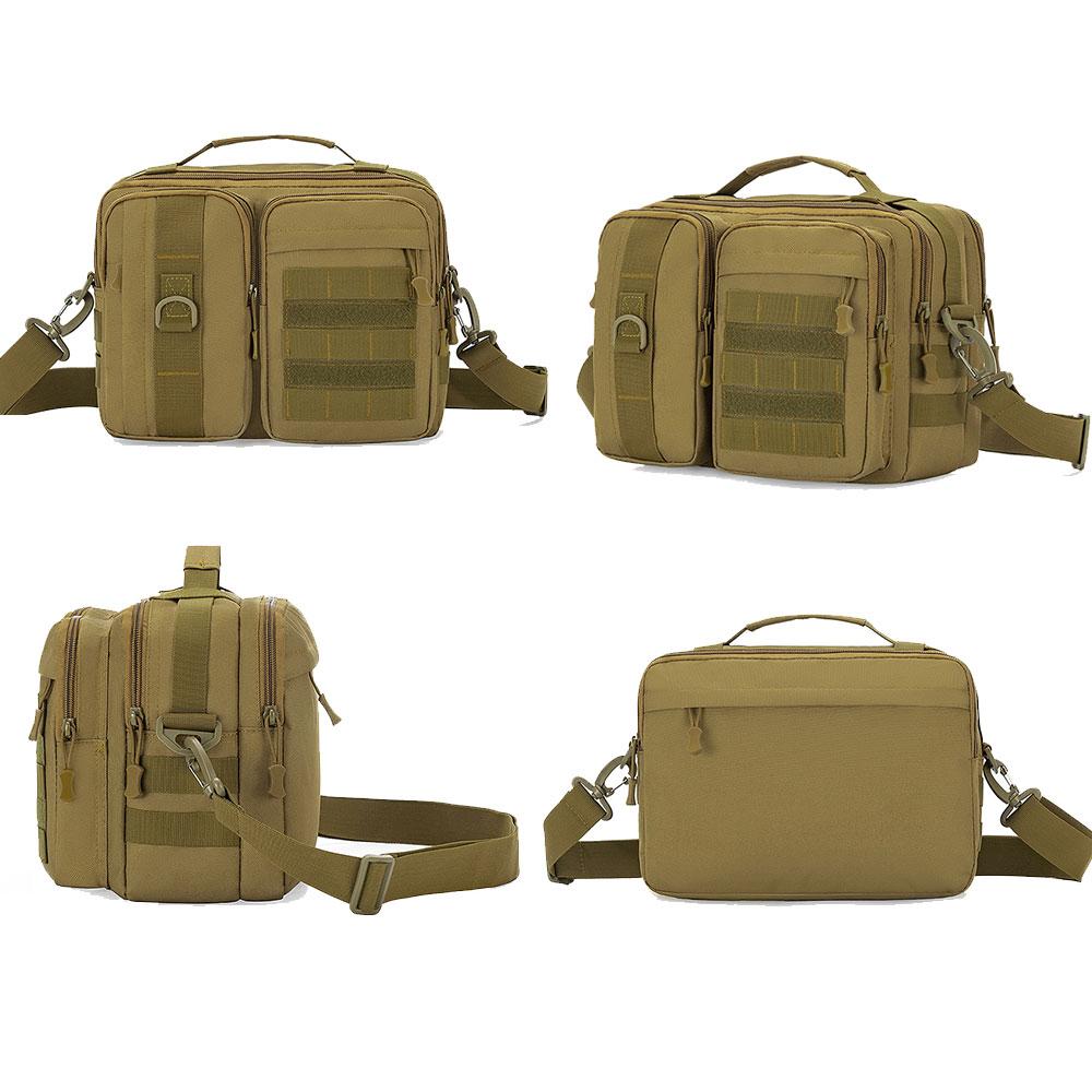Trekking Crossbody Bag Handbags Shoulder Camping for Men Hiking Travel Climb Fishing Sling Outdoor Molle Messenger Pack