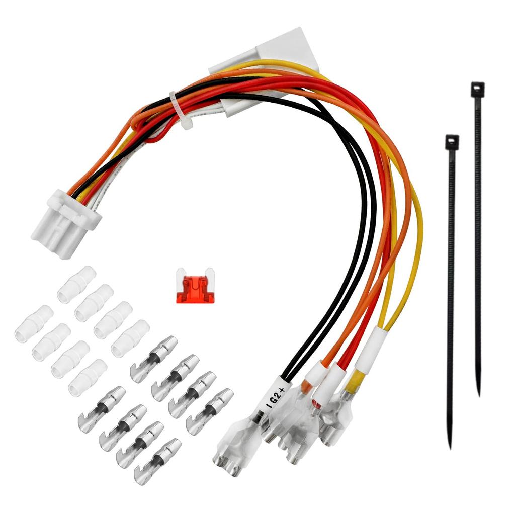 OTORAM Life Power Socket Wire Easy Installation Compatible/Interchangeable JC1/JC2 Harness/Coupler/3-Way Connector/Wiring Diagram, (02)