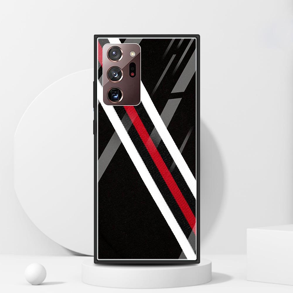 

Чехол для телефона Tom Brown для Samsung Note 20 Ultra 10 Lite Plus 9 8 Fundas for Galaxy Cover Sell Glass case Samsung Note 8