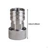Washer Connector Hose To Pressure Adapter Fitting Attachment Quick Ght 3/4" Female