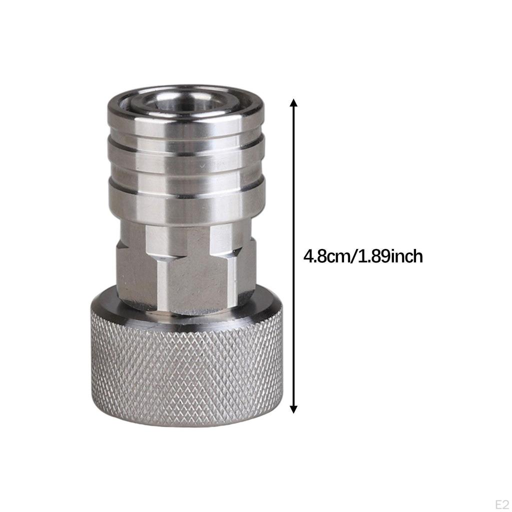 Washer Connector Hose To Pressure Adapter Fitting Attachment Quick Ght 3/4" Female