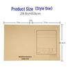 100-Pack A4/A3 Acid-Free Kraft Paper Document Covers for School, Law Firm, Architectural Use