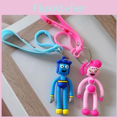 Süßer Poppy Playtime Pärchen Schlüsselanhänger Leicht und einfach zu tragen