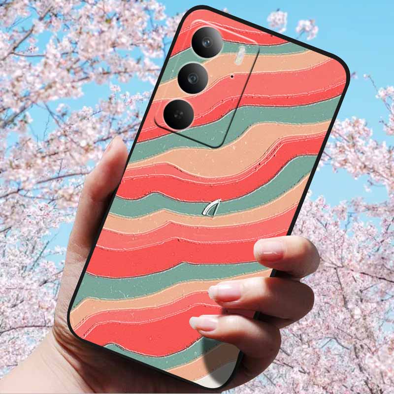 3D Relief Embossed Retro For Realme C75 4G Cases Soft Silicone Back Cover Case For Realme C75 4G 3D TPU Relief Cases 3D C75 C 75