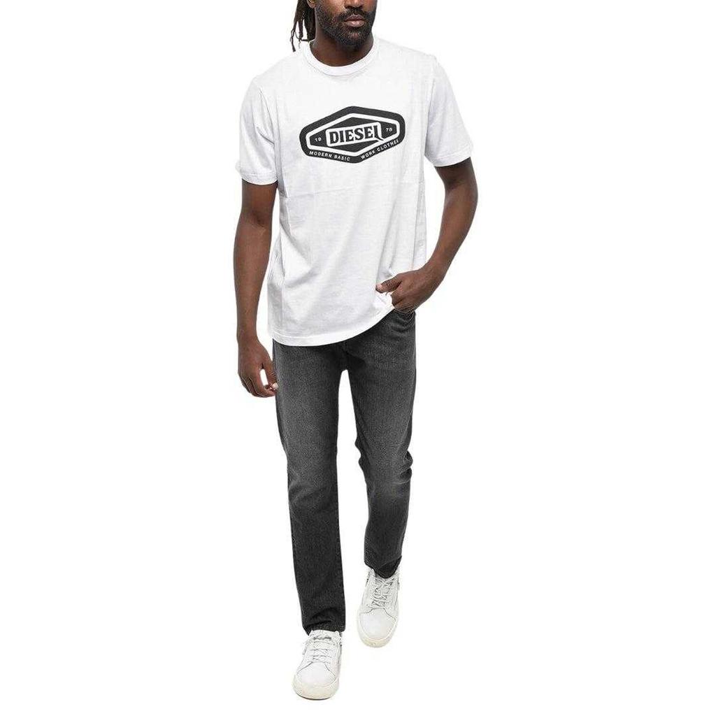 Diesel Herren Basic Logo T-Shirt