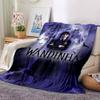1 Stück Wandinha Vampir Weiche Warme Decke Decke für Nickerchen für Couch Sofa Büro Bett Camping Reise,Bequem