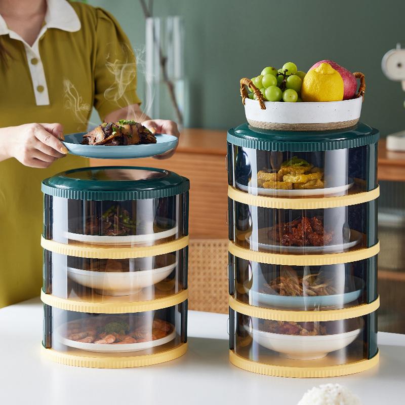 Insulated Multi-layer Foldable Food Cover for Dustproof and Winter Storage