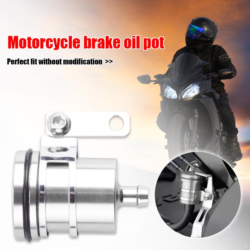 Aluminum Alloy Clutch Tank Oil Fluid Cup Motorcycle Clutch Tank Cylinder Brake Fluid Reservoir Universal Motorbike Accessories
