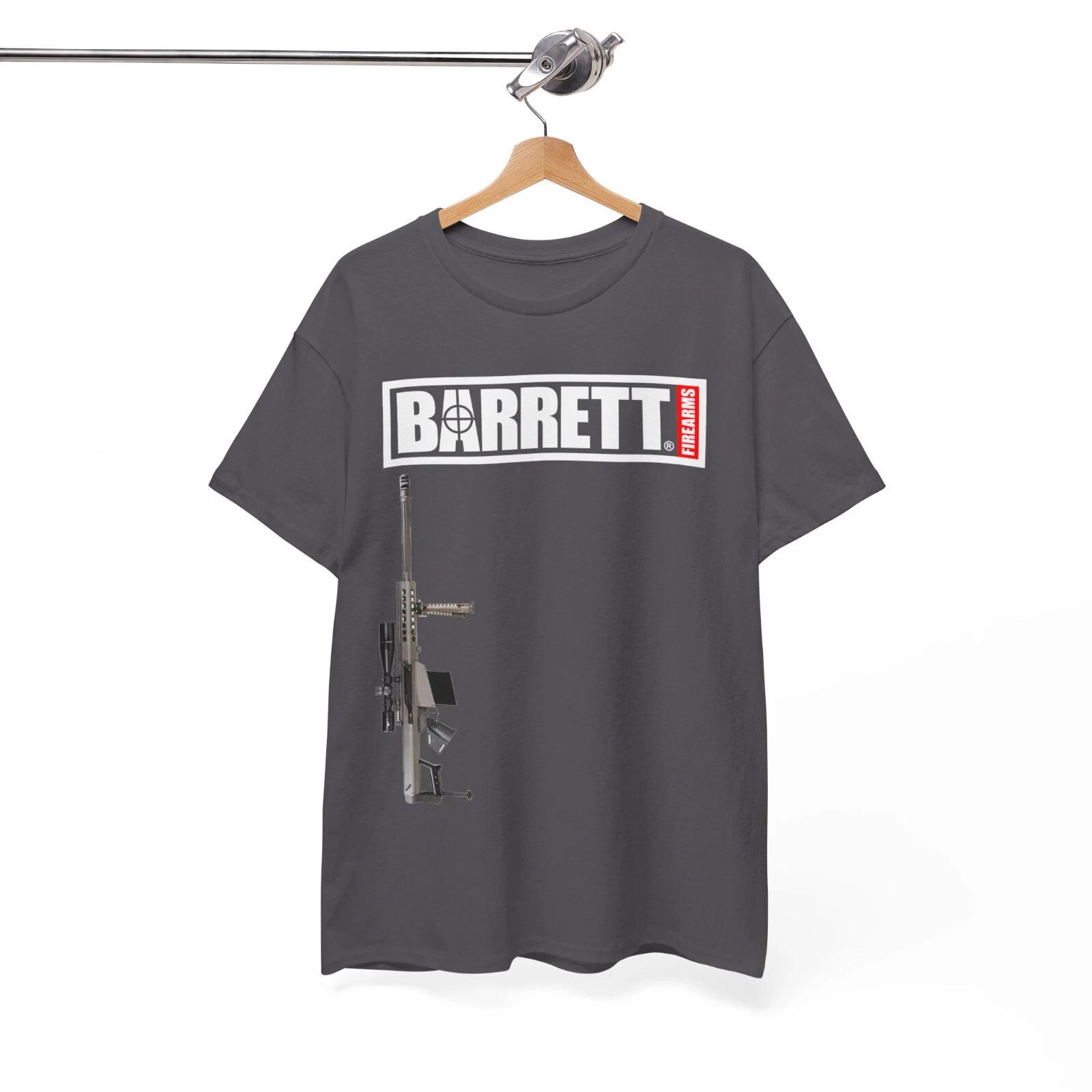 Men s and Women s T-shirts Barrett Firearms charcoal XXL