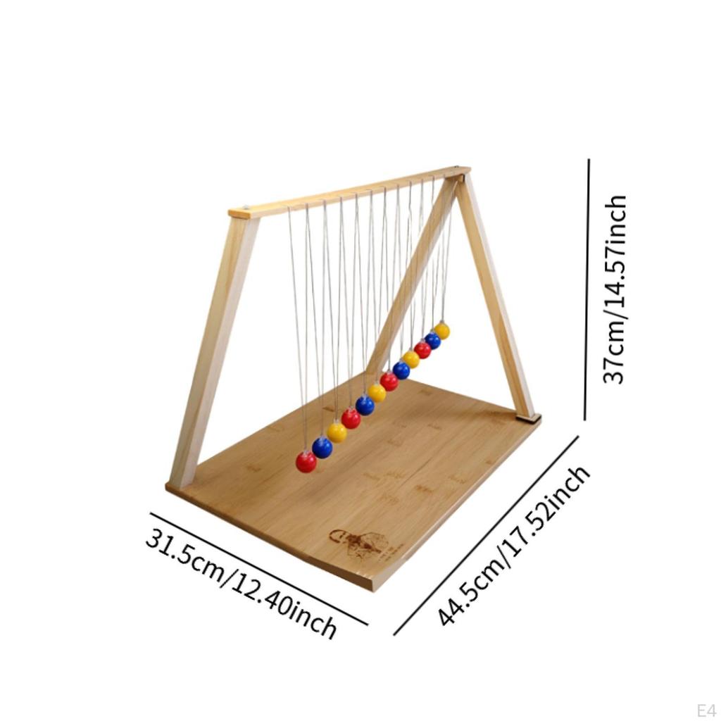 Newtons Cradle Balance Balls Ball Classic Funny with Base Energy Conservation Single