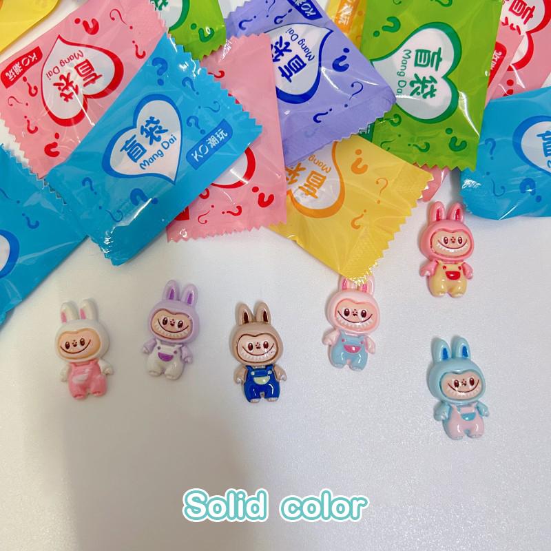 

10 шт. Миниатюрная игрушка-сюрприз Labubu, мини-симуляция, маленький подарочный предмет, детский подарок, кукла-орнамент в слепой коробке