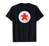 Board Game Red Meeple Player Gamer Gaming Meeple Gift T-Shirt_