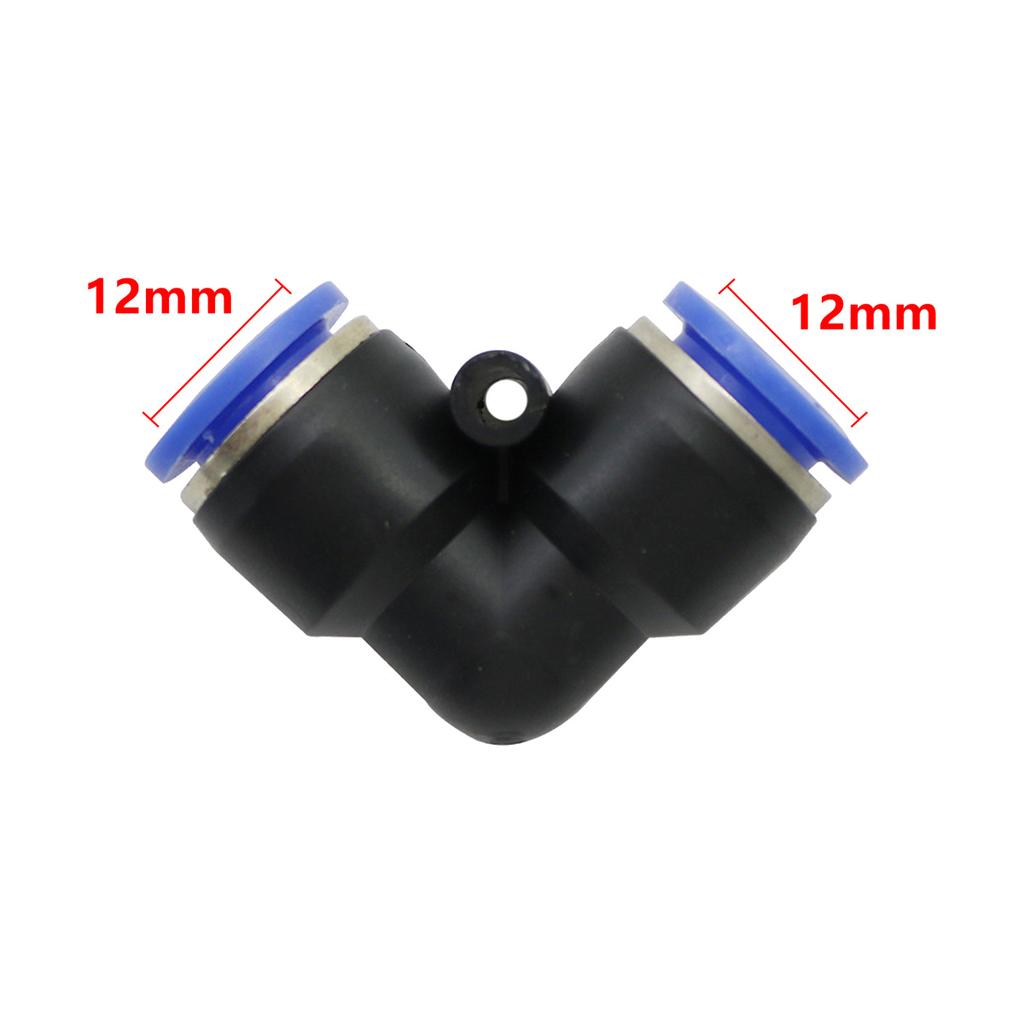 Slip-lock Elbow Quick Connector Outer Diameter 4/6/8/10/12/14/16mm Pipe Interface Pneumatic Coupling Home Kitchen Water Splitter