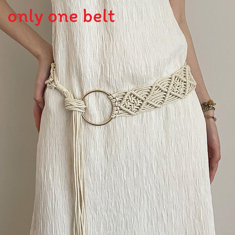 

Bohemian Woven Waist Chain For Women Summer Casual Dress Accessory