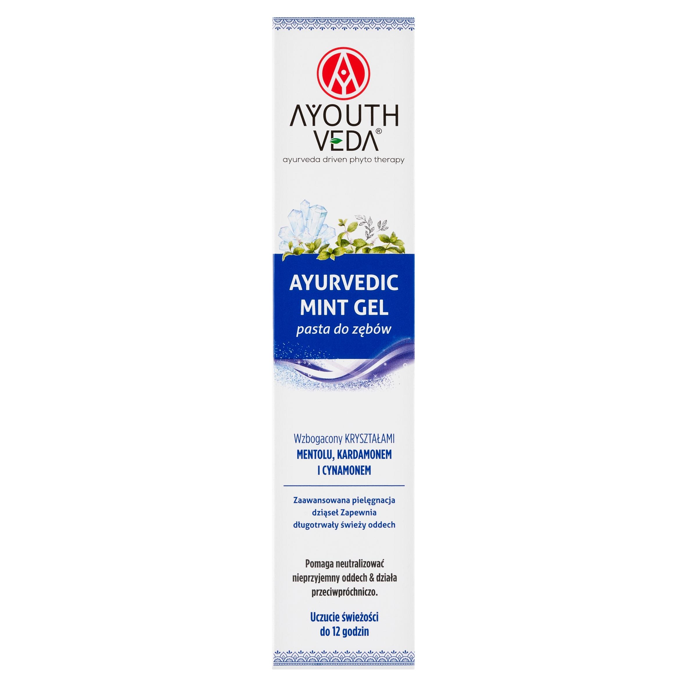 Ayouthveda Ayurvedische Minz-Gel-Zahnpasta 100 100 g