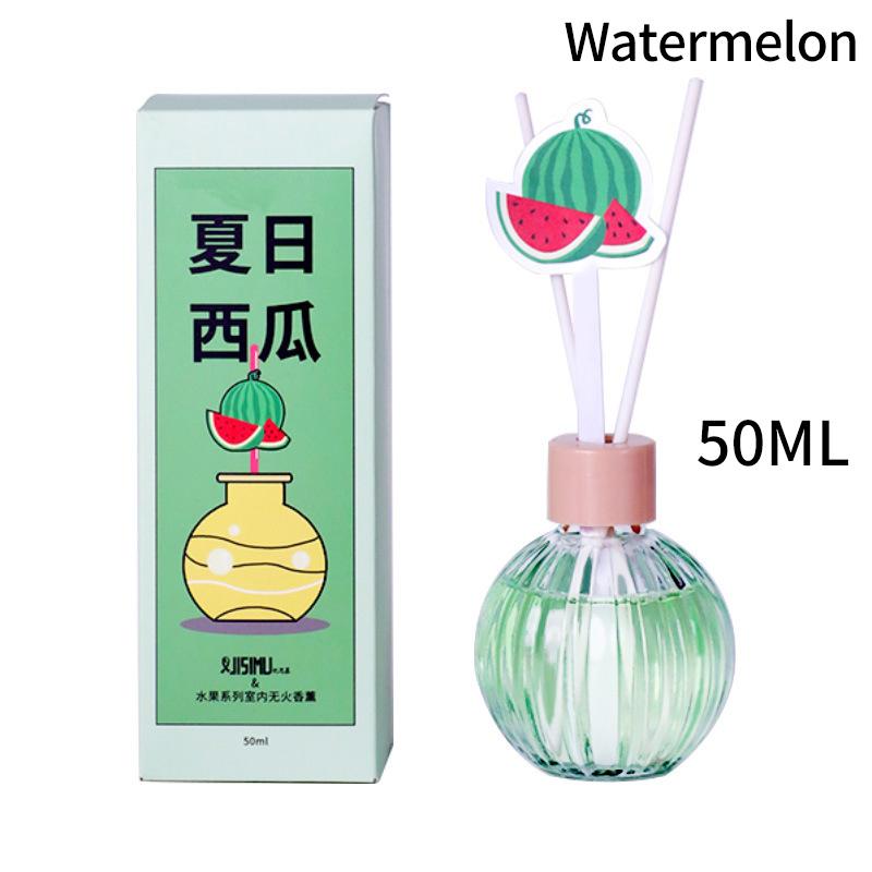 50ml Air Freshener Aromatherapy Perfume Flameless Flower Fragrance Home Office Aroma Diffuser Desktop Decorative Ornament