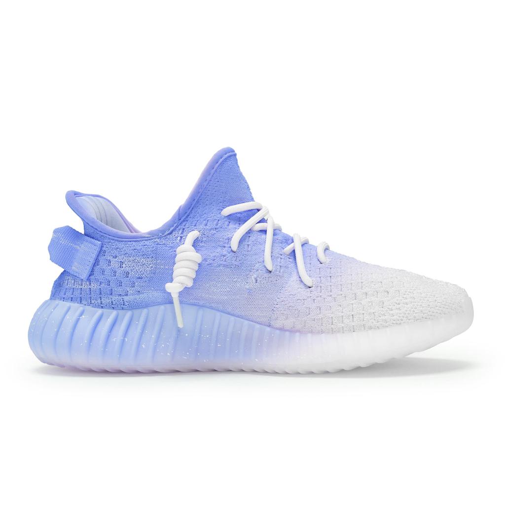 Adidas Originals Yeezy Boost 350 V2 Low top Casual Shoes Unisex White Blue HQ6316(Team80-S-BOX)