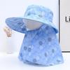 Women's Wide Brim Sun Hat for Summer – Offers Face and Neck Protection, Ideal for Outdoor Activities like Cycling and Farm Work.