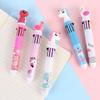 Creative Cartoon Multi-Color Ballpoint Pen for Students and Journals