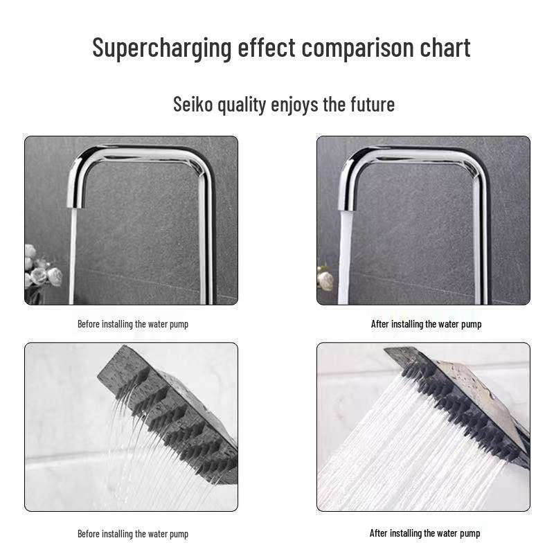 Household Intelligent Silent Booster Pump for Water Heating Systems