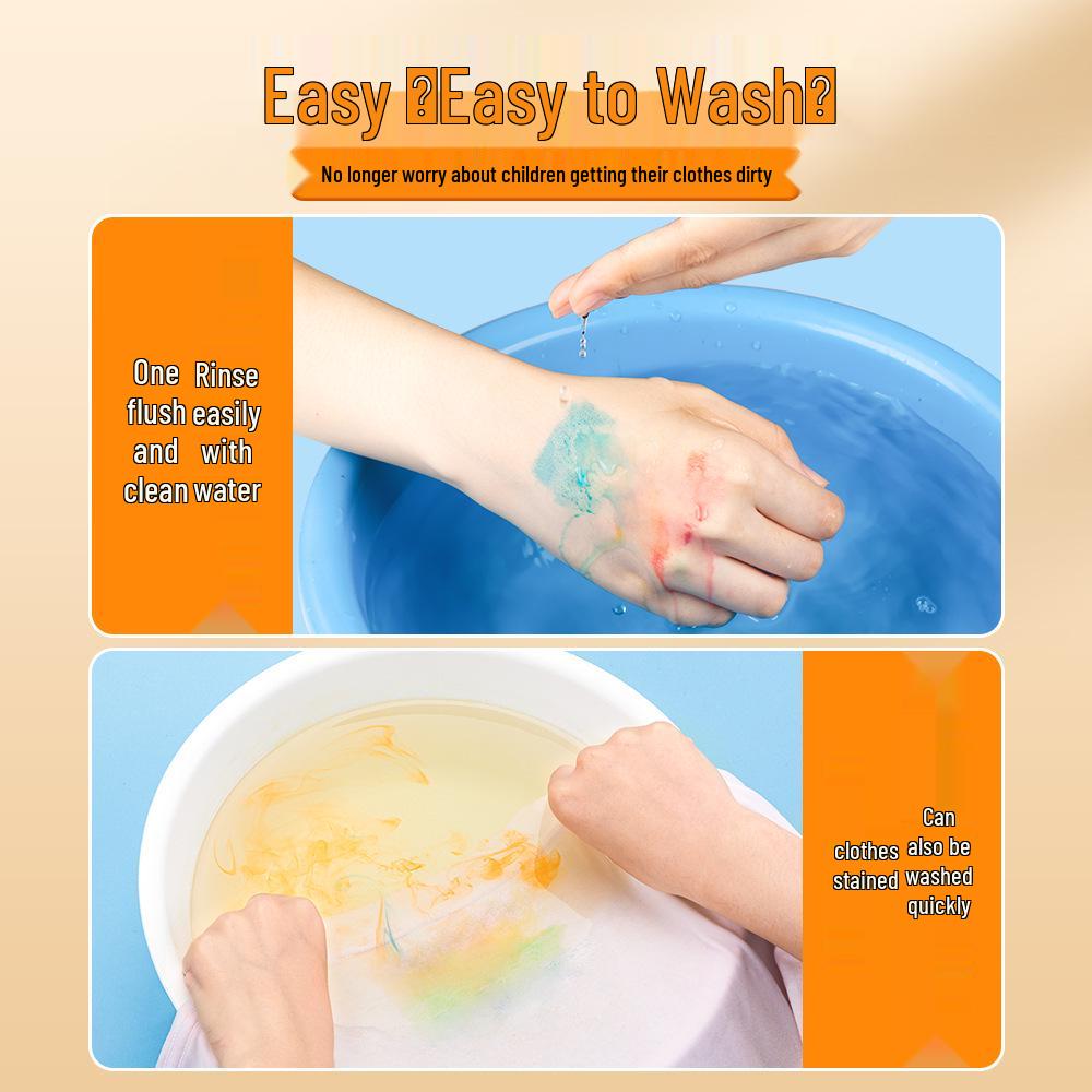 True Color Soft Tip Watercolor Pens with Large Capacity Triangular Barrels for Kids' Art Class and Drawing.