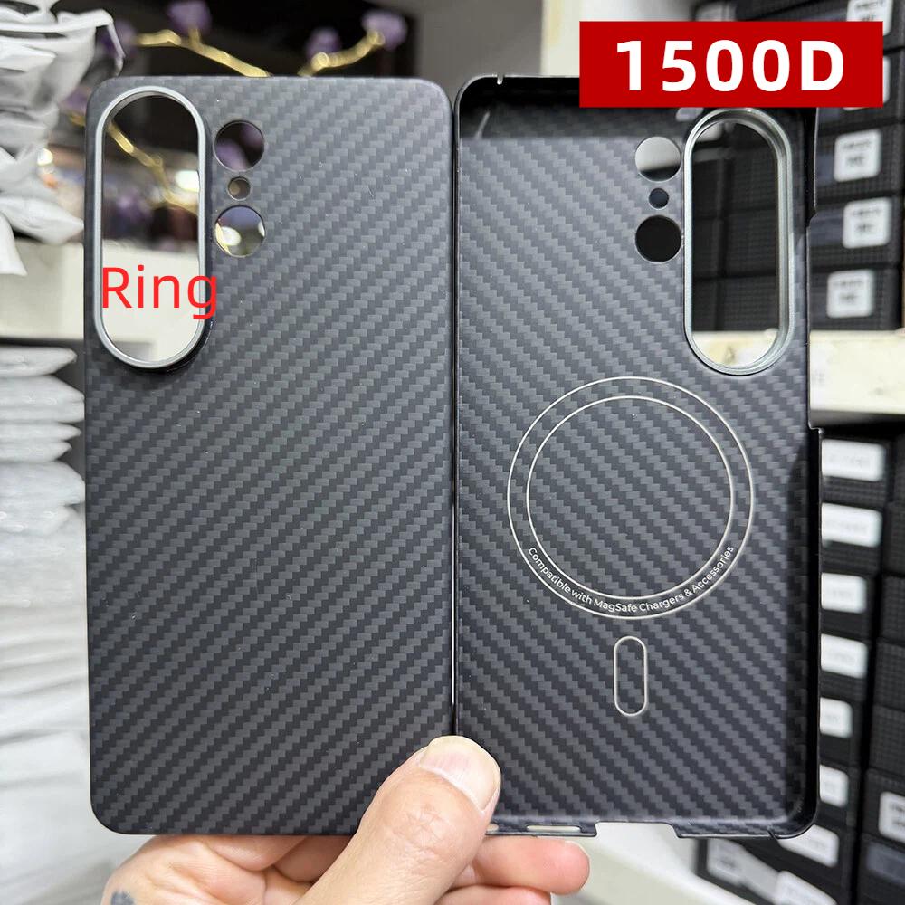 Für Magsafe Hülle für Samsung Galaxy S26/S26+ S26 Ultra Echte Kohlefaser Aramidfaser Magnetische Abdeckung für Galaxy S26Ultra Hülle Capa