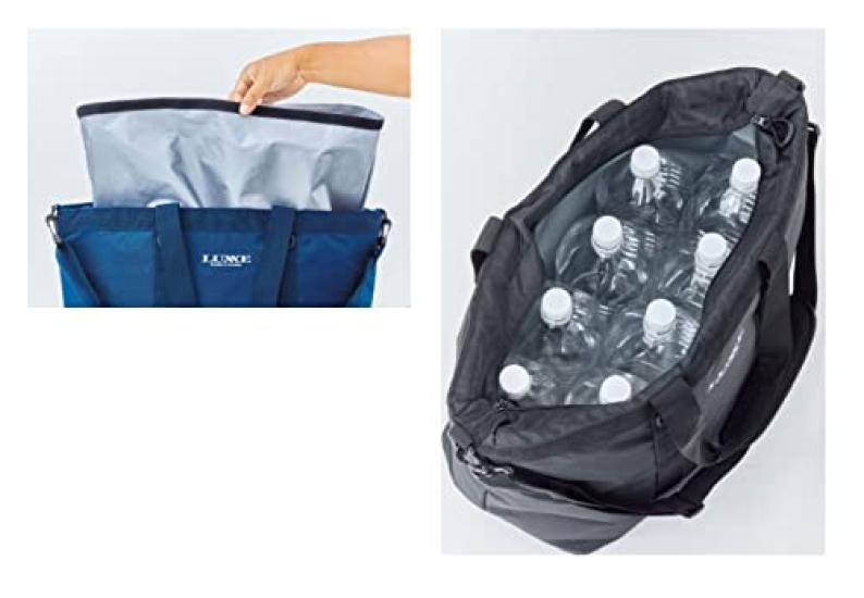 Gamakatsu Cooler Tote Bag 33L LE320 Navy