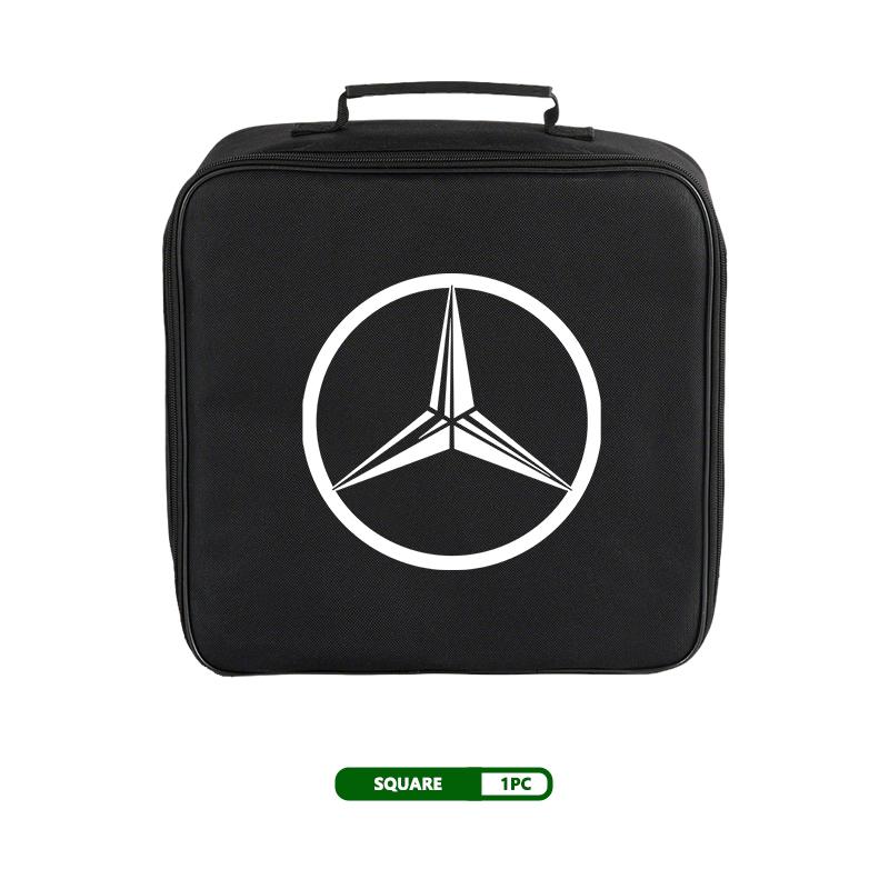 Oxford Cloth Car Charge Cable Case Organiser Waterproof Charging Gun Storage Bag For Benz AMG Exclusive A C E R V Class CLA CLS