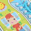 Learning to Tie Shoes Toy Wooden Dress Learning Baby Educational Toy Infant Gift